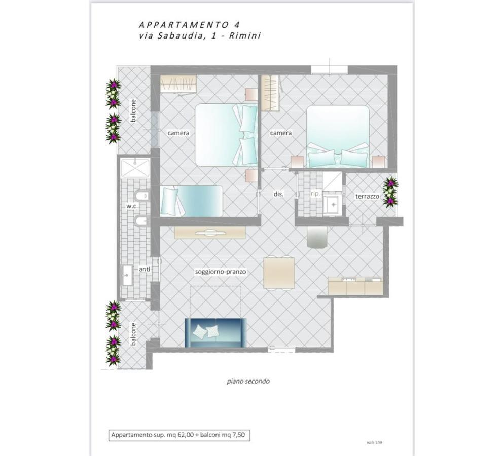 רימיני Residence Royal מראה חיצוני תמונה